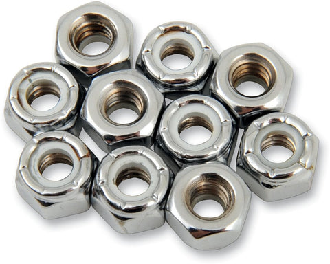 1/4-20 Chr Nylon Nut DRAG SPECIALTIES DRAG SPECIALTIES MOTOVEIKALS 21
