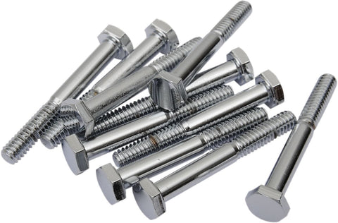 1/4"-20 X 2 Chr Hex Hd DRAG SPECIALTIES DRAG SPECIALTIES MOTOVEIKALS 21