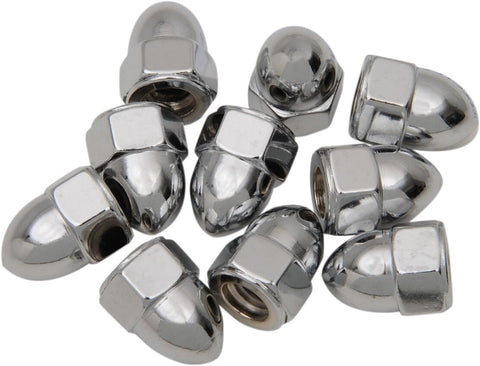 1/4-28 Acorn Nut Chrome DRAG SPECIALTIES DRAG SPECIALTIES MOTOVEIKALS 21