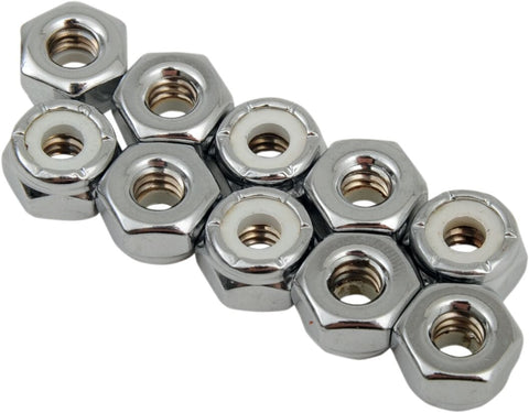 10-24 Chr Nylon Nut DRAG SPECIALTIES DRAG SPECIALTIES MOTOVEIKALS 21