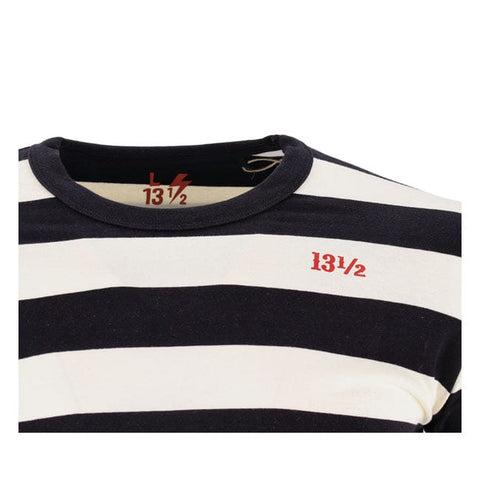 13 1/2 Behind Bars long sleeve white/black 13 AND A HALF COMPANY MOTOVEIKALS 21