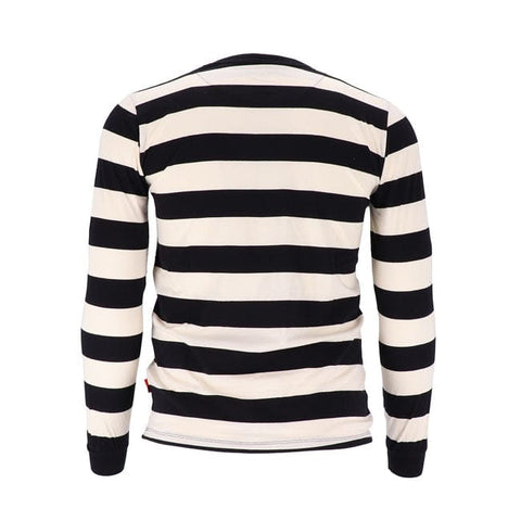 13 1/2 Behind Bars long sleeve white/black 13 AND A HALF COMPANY MOTOVEIKALS 21