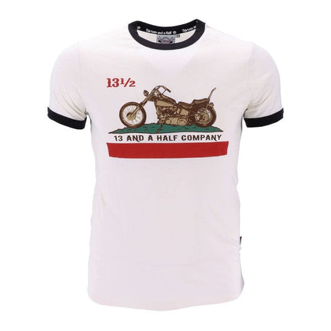 13 1/2 California company t-shirt 13 AND A HALF COMPANY MOTOVEIKALS 21