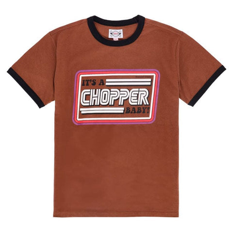13 1/2 It''s a chopper baby t-shirt brown 13 AND A HALF COMPANY MOTOVEIKALS 21