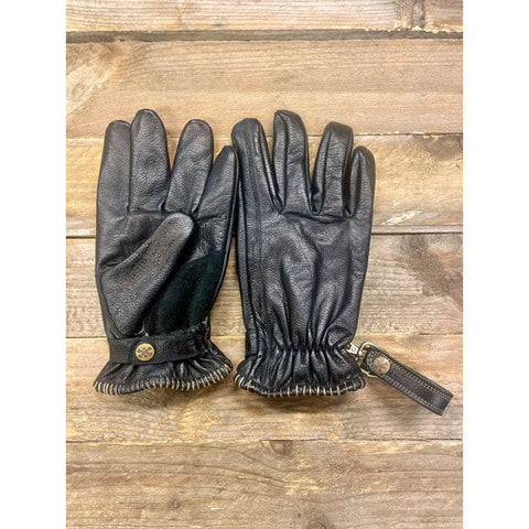13 1/2 Loud Ride gloves black 13 AND A HALF COMPANY MOTOVEIKALS 21