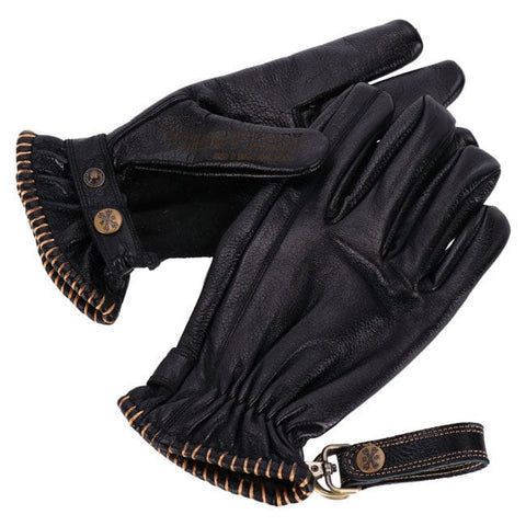 13 1/2 Loud Ride gloves black 13 AND A HALF COMPANY MOTOVEIKALS 21