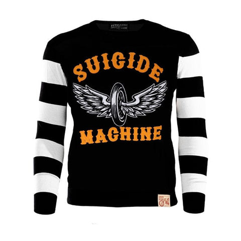 13 1/2 Outlaw Suicide Machine Sweater 13 AND A HALF COMPANY MOTOVEIKALS 21