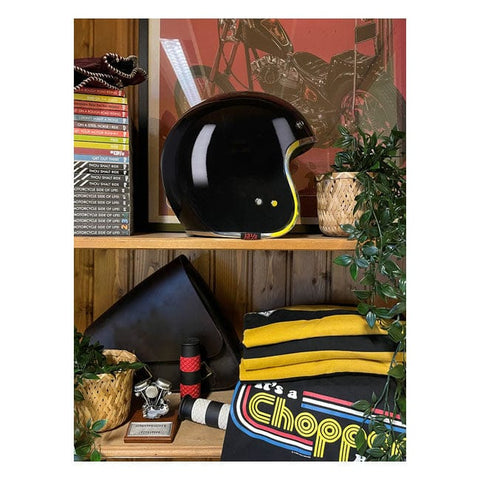 13 1/2 Skull bucket helmet black 13 AND A HALF COMPANY MOTOVEIKALS 21