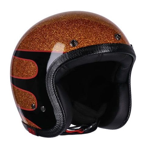 13 1/2 Skull bucket helmet Superior metal flake 13 AND A HALF COMPANY MOTOVEIKALS 21