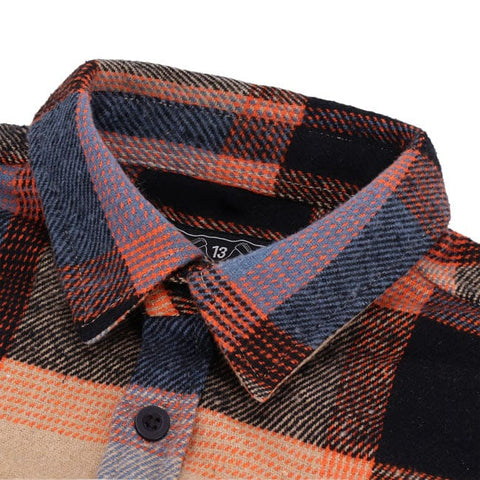 13 1/2 Steel flannel oxblood 13 AND A HALF COMPANY MOTOVEIKALS 21