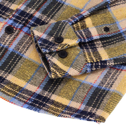 13 1/2 Steel flannel yellow 13 AND A HALF COMPANY MOTOVEIKALS 21