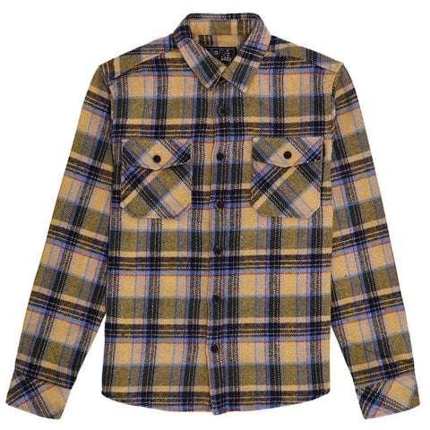 13 1/2 Steel flannel yellow 13 AND A HALF COMPANY MOTOVEIKALS 21