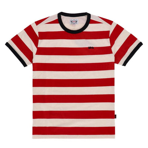 13 1/2 TSR t-shirt red/white 13 AND A HALF COMPANY MOTOVEIKALS 21
