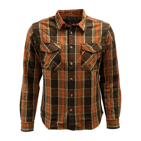 13 1/2 Woodland checkered shirt brown/orange 13 AND A HALF COMPANY MOTOVEIKALS 21
