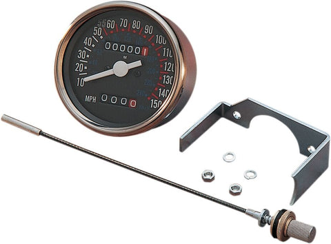 2:1 73-84Fx Speedo 150Mph DRAG SPECIALTIES DRAG SPECIALTIES MOTOVEIKALS 21