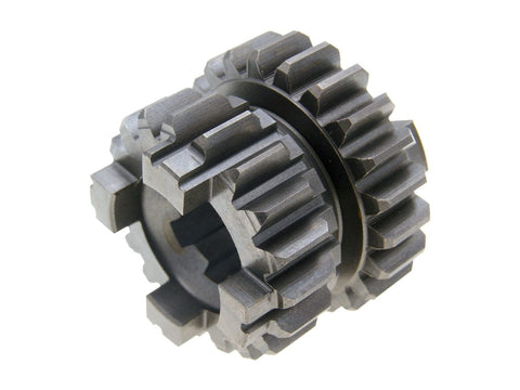 3rd/4th speed primary transmission gear OEM 19/22 teeth for Minarelli AM6 1st series MOTORI MINARELLI MOTOVEIKALS 21