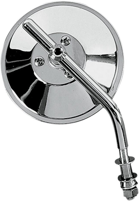 4"Round Mirror Adj Stem DRAG SPECIALTIES DRAG SPECIALTIES MOTOVEIKALS 21