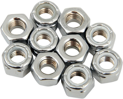 5/16-18 Chr Nyln Nut DRAG SPECIALTIES DRAG SPECIALTIES MOTOVEIKALS 21