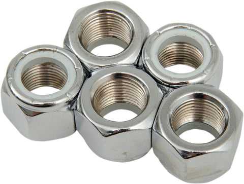 5/8-18 Chr Nylon Nut DRAG SPECIALTIES DRAG SPECIALTIES MOTOVEIKALS 21