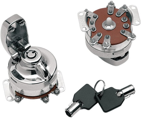 6 Pole Ign.Swtch Rnd Key DRAG SPECIALTIES DRAG SPECIALTIES MOTOVEIKALS 21
