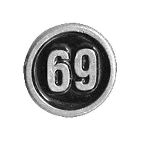 # 69 biker pin MCS MOTOVEIKALS 21