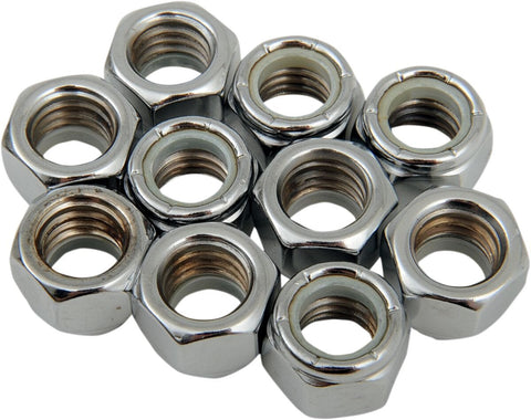 7/16-14 Chr Nyln Nut DRAG SPECIALTIES DRAG SPECIALTIES MOTOVEIKALS 21