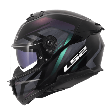 Moto ķivere LS2 Stream II FF808 FURY CHAMELEON