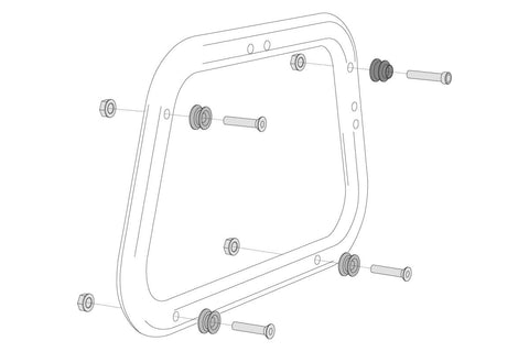 Adapter Kit For Evo Carri SW-MOTECH SW-MOTECH MOTOVEIKALS 21