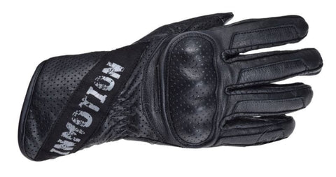 Ādas cimdi perforēti INMOTION LONG black 2XL INMOTION MOTOVEIKALS 21