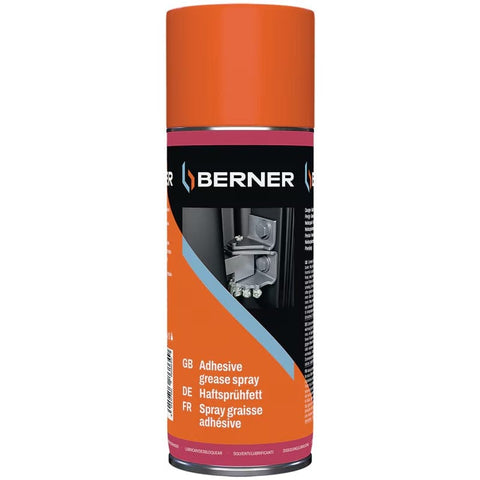 Adhezīvās smērvielas aerosols BERNER zaļš 400 ml BERNER MOTOVEIKALS 21