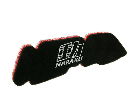 air filter foam insert Naraku double layer for Piaggio (98-) NARAKU MOTOVEIKALS 21