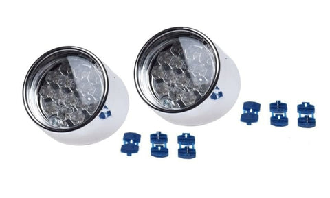 Aizmugures lukturi E-marķējums LED CHROME APRILIA SR50 KOMPLEKTS REPLICA MOTOVEIKALS 21