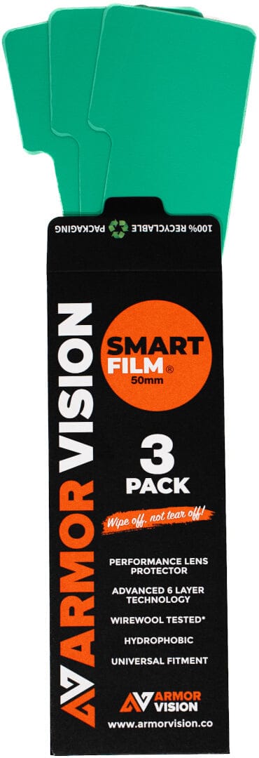 Aizsargplēve Armor Vision Smartfilm Tear-Off Film 62mm - 3gab. ARMOR VISION MOTOVEIKALS 21