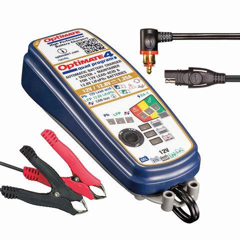 Akumulatora lādētājs TECMATE OPTIMATE 4 Quad Premium Edition TECMATE MOTOVEIKALS 21
