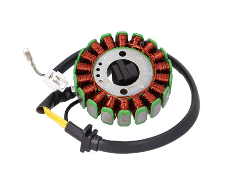 alternator stator 18-coil d=88.5mm for GY6 125, 150 101 OCTANE MOTOVEIKALS 21