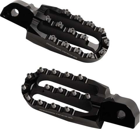 Aluminum Passenger Footpegs Fo MOOSE RACING HARD-PARTS MOOSE RACING MOTOVEIKALS 21