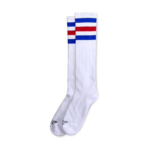 American Socks Knee high American Pride blue/red/blue stripe AMERICAN SOCKS MOTOVEIKALS 21