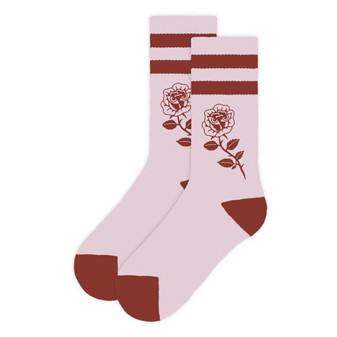 American Socks Mid High Rose socks pink AMERICAN SOCKS MOTOVEIKALS 21