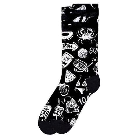 American socks Siginature Hella Hot socks black AMERICAN SOCKS MOTOVEIKALS 21