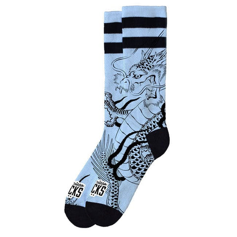 American socks Signature Ryujin socks blue AMERICAN SOCKS MOTOVEIKALS 21