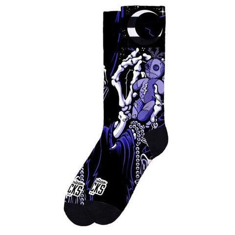 American socks Signature Vodoo socks purple AMERICAN SOCKS MOTOVEIKALS 21