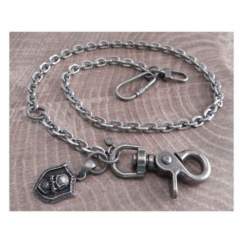 Amigaz Flat Iron Knight Hack Wallet Chain 22" AMIGAZ MOTOVEIKALS 21