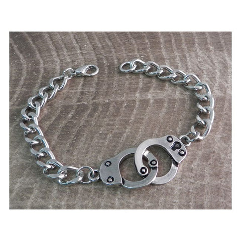 Amigaz Handcuff Curb Chain Bracelet AMIGAZ MOTOVEIKALS 21