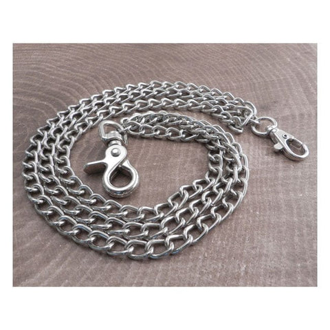 Amigaz Splicer Chrome Triple Wallet Chain AMIGAZ MOTOVEIKALS 21