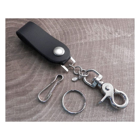 Amigaz Wallet Chain Leather Loop with Snap Hook AMIGAZ MOTOVEIKALS 21