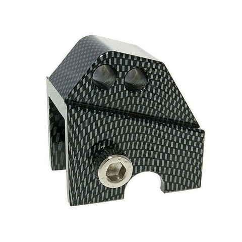 Amortizatora pagarinājums CNC regulējams Carbon Look Piaggio V PARTS MOTOVEIKALS 21