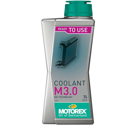 Antifrīzs MOTOREX M3.0 COOLANT 1L MOTOREX MOTOVEIKALS 21
