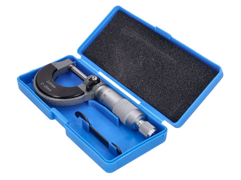 Ārējais mikrometrs 25mm SILVERLINE MOTOVEIKALS 21