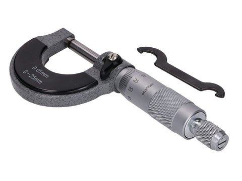 Ārējais mikrometrs 25mm SILVERLINE MOTOVEIKALS 21