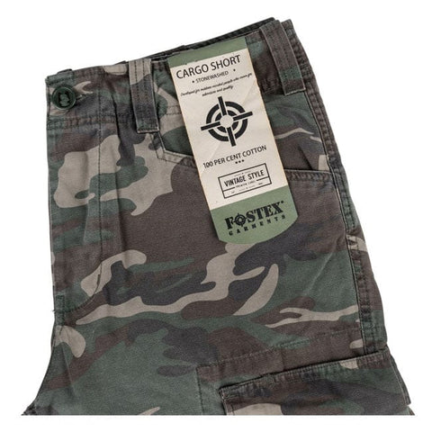 Army Surplus Cargo short woodland stonewashed ARMY SURPLUS MOTOVEIKALS 21